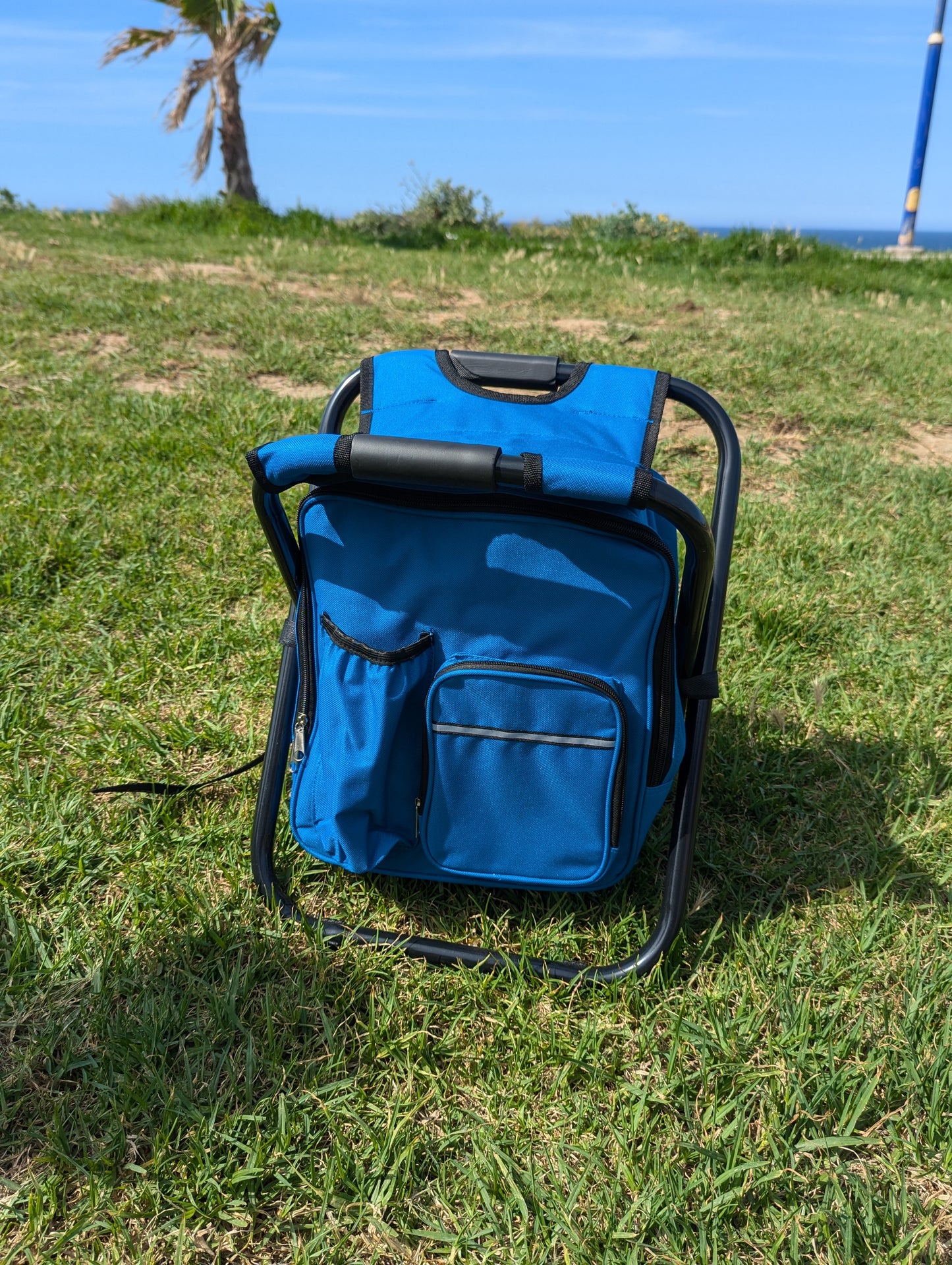 Chaise sac à dos Glacière